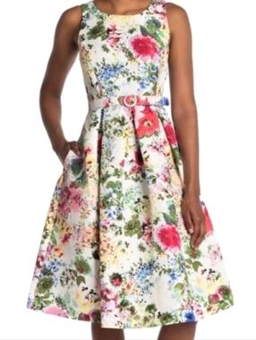 New Danny and Nicole Fit Flare Pinup Retro Dress